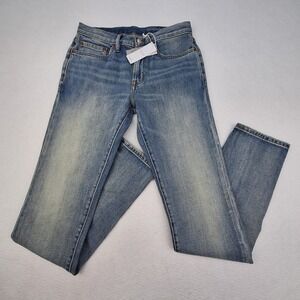 Outerknown SEA Jeans Mens 28 Baja Blue Ambassador Slim Fit Organic Cotton NWT